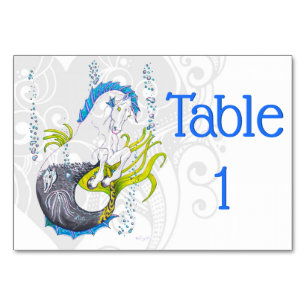 Tarjeta De Mesa Hippocampus (cráneo) con corazón gris