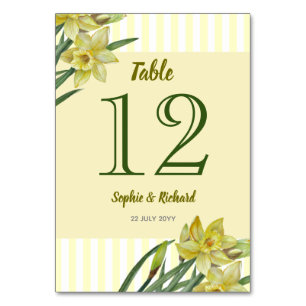 Tarjeta De Mesa Ilustracion de retrato de flores de color de agua