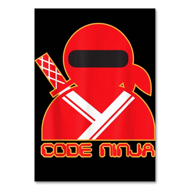 Tarjeta De Mesa Ingeniero de Codificación Informática de Code Ninj (Anverso)