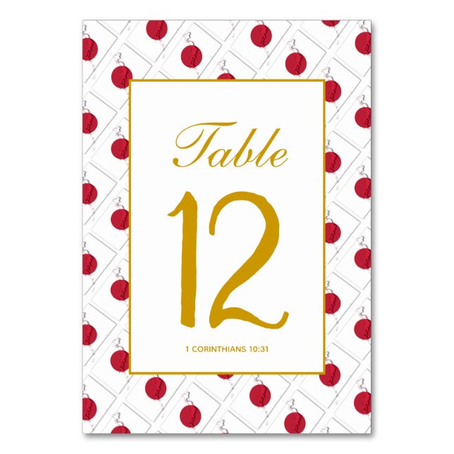Tarjeta De Mesa JAPÓN HINOMARU Boda de celebración de banquetes (Anverso)