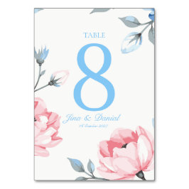 Tarjeta De Mesa Jardín Susurrante