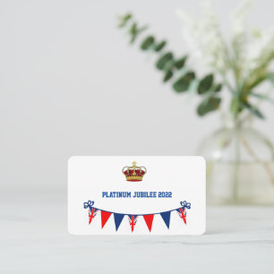 Tarjeta De Mesa Jubileo Platinum 2022