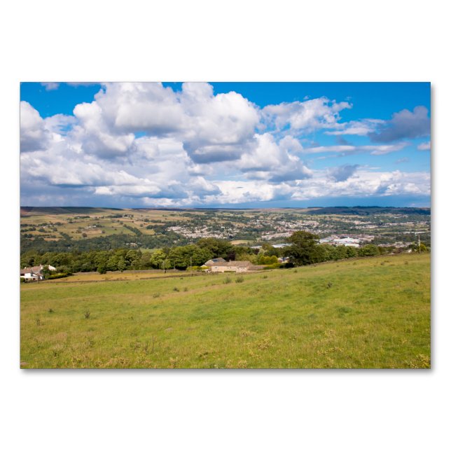 Tarjeta De Mesa Keighley Hills (Anverso)
