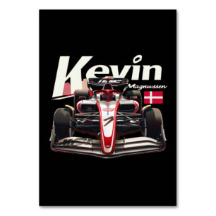 Tarjeta De Mesa Kevin Magnussen, controlador de fórmula 1, KMAG20