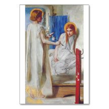 La Anunciación por Dante Gabriel Rossetti