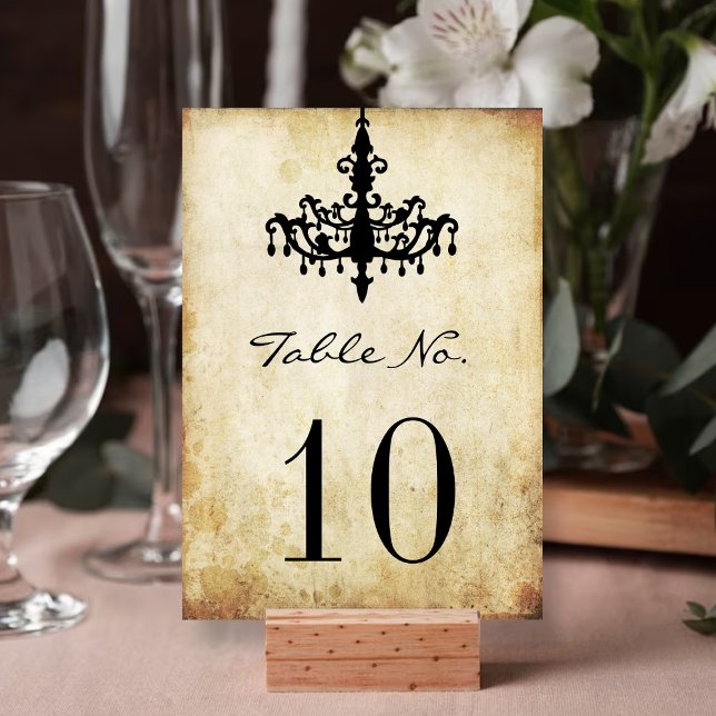 Tarjeta De Mesa La colección de Bodas de candelabros de época (Subido por el creador)