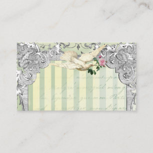 Tarjeta De Mesa La Lettre D'amour Dove Place Card