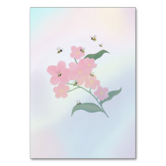 Tarjeta De Mesa La miel para mi abeja