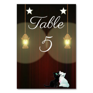 Tarjeta De Mesa Lámparas