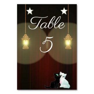 Tarjeta De Mesa Lámparas