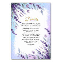 Lavandas Y Detalles Florales Elegantes Azules