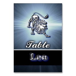 Tarjeta De Mesa Leo