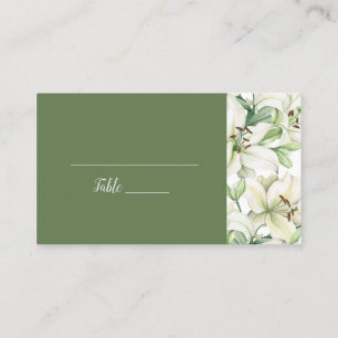 Tarjeta De Mesa LILY Blossom Elegance