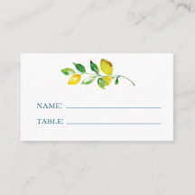 Limones de Verano y Follaje