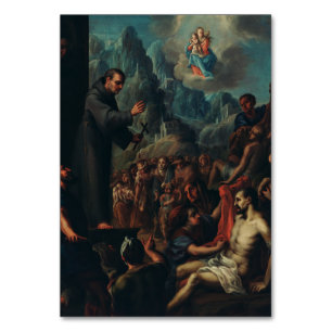 Tarjeta De Mesa Los Milagros de San Salvador de Horta