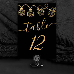 Tarjeta De Mesa Luces RPG Dados de juego de PnP de la fantasía d