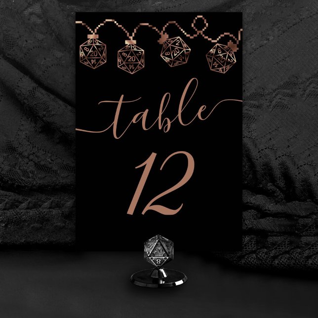 Tarjeta De Mesa Luces RPG | Dígito de la fantasía del cobre Tablet (Subido por el creador)