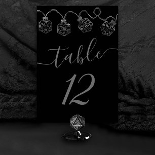 Tarjeta De Mesa Luces RPG Fantasy Retro Tabletop PnP Gamer Dice
