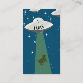 Tarjeta De Mesa Lugar de secuestro de vacas para extranjeros de Sa