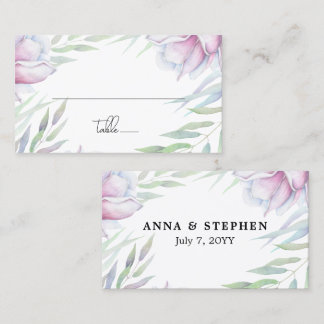 Tarjeta De Mesa Magnífica Flor de Magnolia