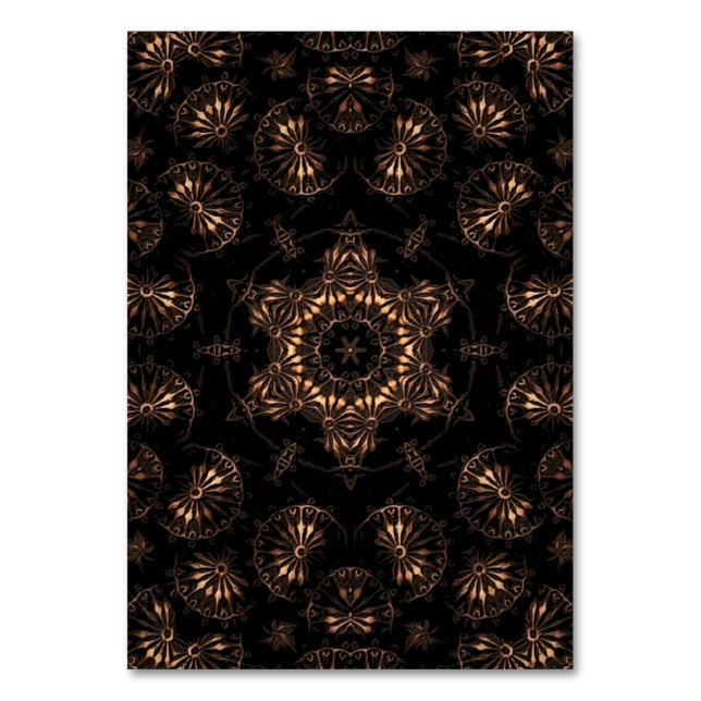 Tarjeta De Mesa Mandala de la Edad de Bronce (Anverso)