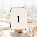 Tarjeta De Mesa Mano caprichosa<br><div class="desc">Este adorable diseño presenta elementos dibujados a mano y un texto llamativo en negrita.</div>