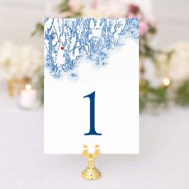 Tarjeta De Mesa Mapa elegante de la Marina del Boda Maine de Filip