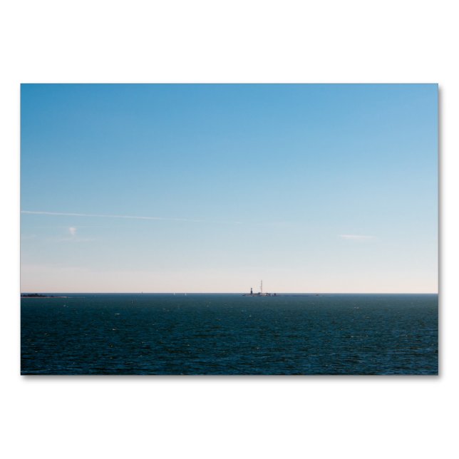 Tarjeta De Mesa Mar Báltico (Anverso)