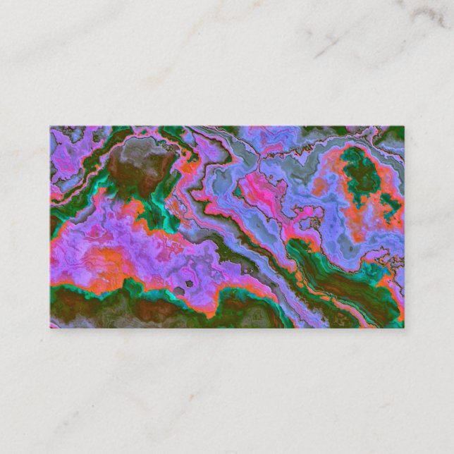 Tarjeta De Mesa Marble agrio (Anverso)