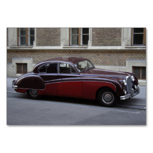 Tarjeta De Mesa Marca jaguar roja IX