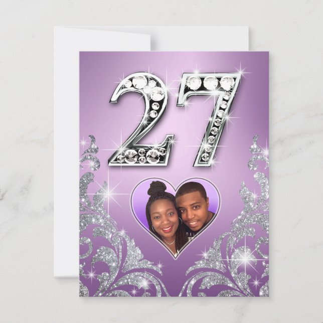 Tarjeta de mesa Mari Nº 27 (Anverso)