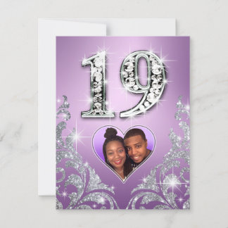 Tarjeta de mesa Mari No. 19