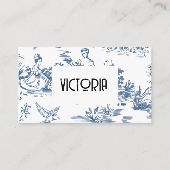Tarjeta De Mesa Marque Place Victoria (Anverso)