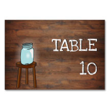 Mason Jar Rustic Boda