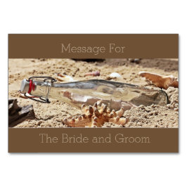 Tarjeta De Mesa Mensaje para la pareja feliz