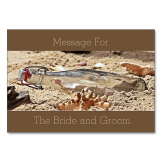 Tarjeta De Mesa Mensaje para la pareja feliz