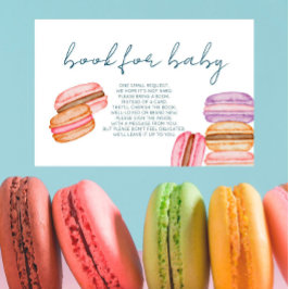 Tarjeta De Mesa Mercado francés - Macarons - Insertar libro para b