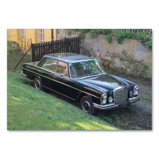 Tarjeta De Mesa Mercedes 280SE W108 (Anverso)