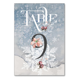 Tarjeta De Mesa Mesa de recepción de navidades Mágicos/Bodas #9