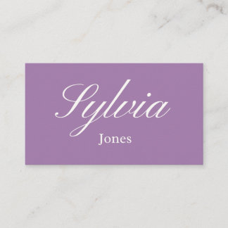 Tarjeta De Mesa Minimalist lilac wedding , engagement  place card