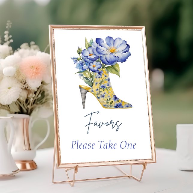 Tarjeta De Mesa Moderna Chinoiserie High-Heel Shoe Favorece el Rót (Subido por el creador)