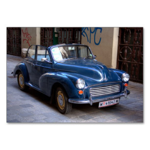Tarjeta De Mesa Morris Minor Convertible Tourer