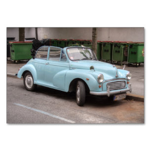 Tarjeta De Mesa Morris Minor Convertible Tourer