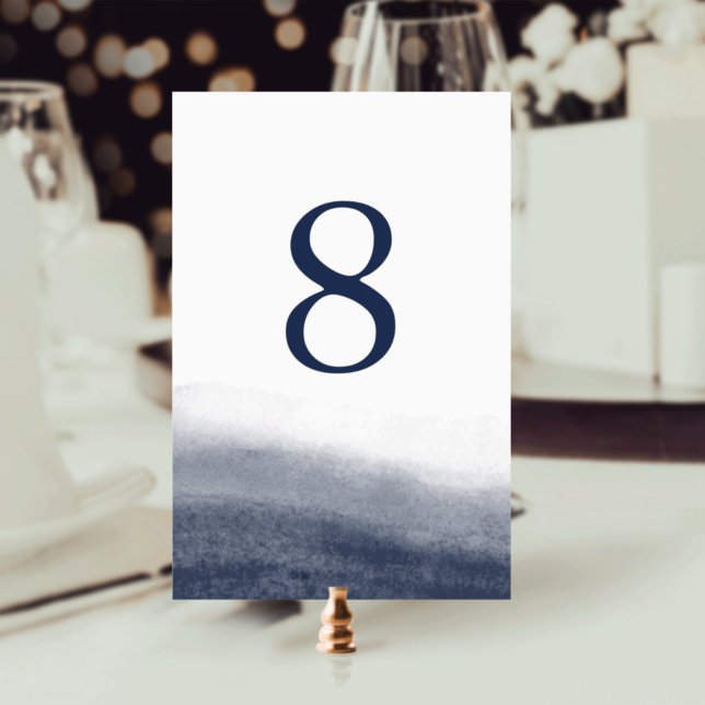 Tarjeta De Mesa Navy Tides Table Number Card (Subido por el creador)