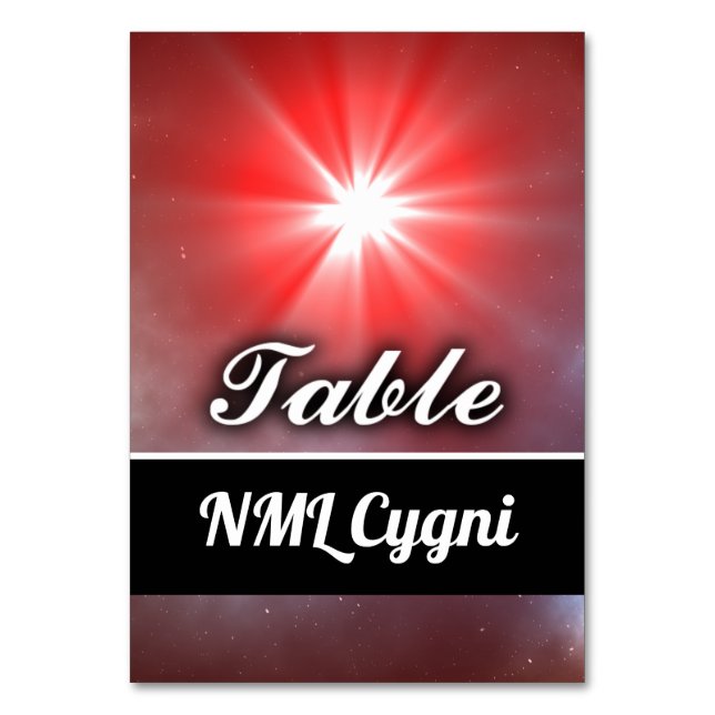 Tarjeta De Mesa NML Cygni (Anverso)