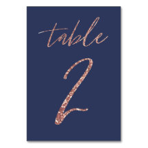 No, 2 - Glam Glitter Rosa Dorado y Azul Boda