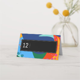 Tarjeta de mesa | Noche en el Museo