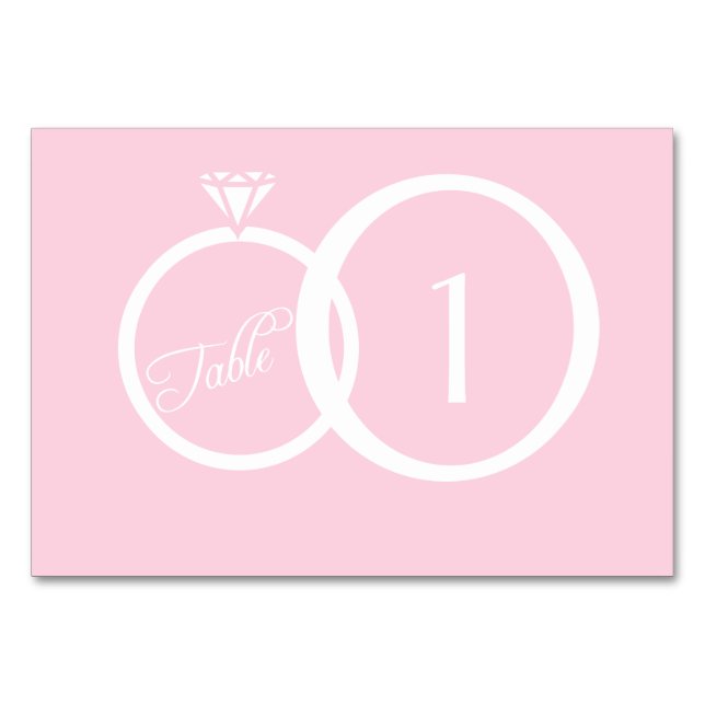 Tarjeta De Mesa Nosotros hacemos Boda (Anverso)