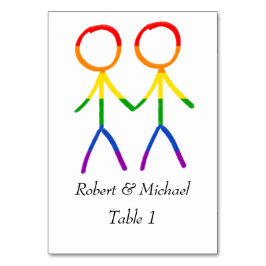 Tarjeta De Mesa Nuestro número de tabla