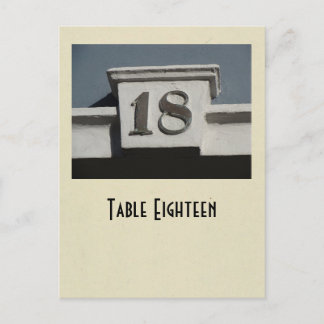 Tarjeta de mesa número de foto 18